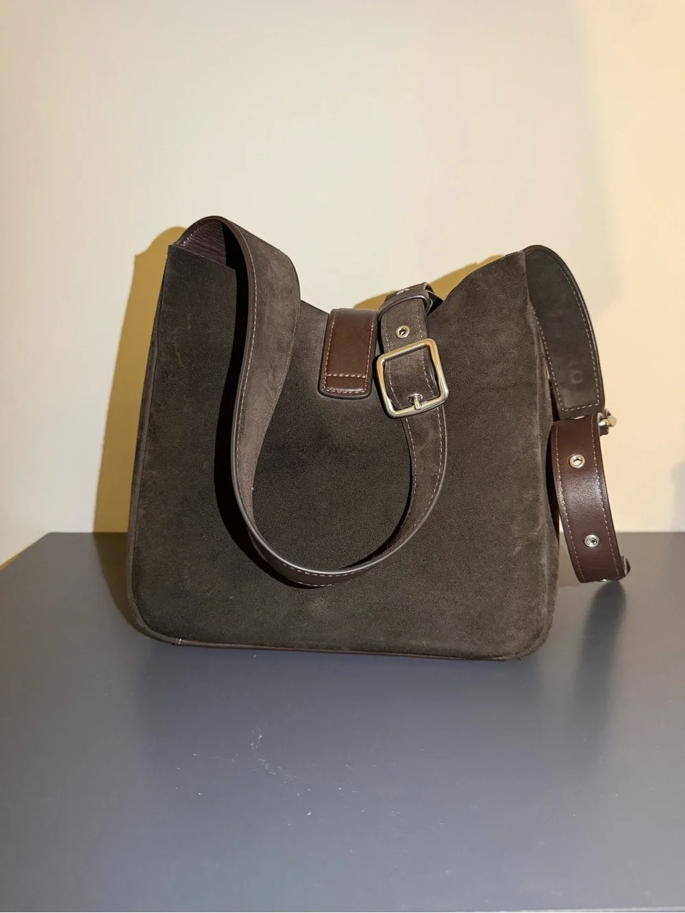 Coach suede messenger
